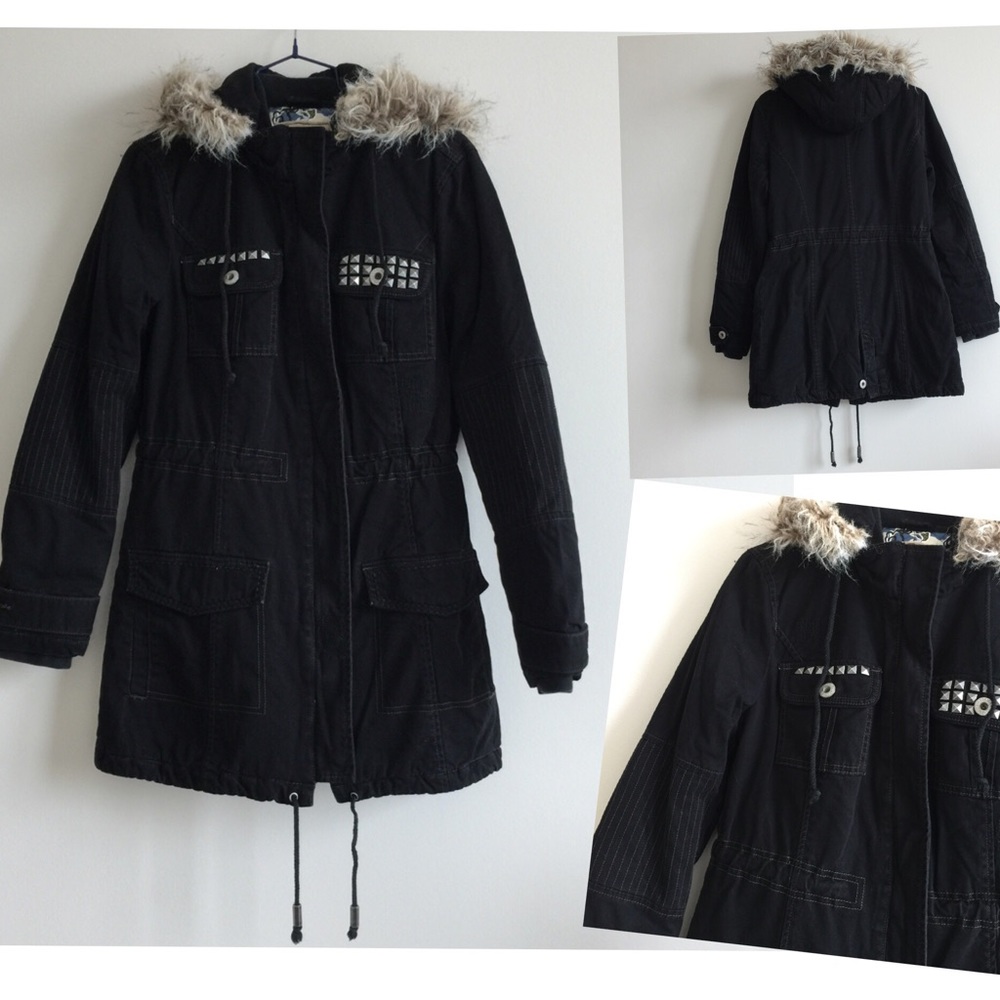 GUESS Jeans Studded Winter Coat / Jacket